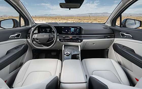 Обновленным Kia Sportage Hybrid 2026 можно управлять через  приложение