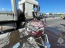Семь взрослых и один ребенок пострадали в жестком ДТП в российском городе