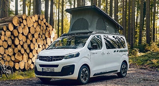 Микроавтобус Opel Zafira Life обзавёлся версией Crosscamp Lite