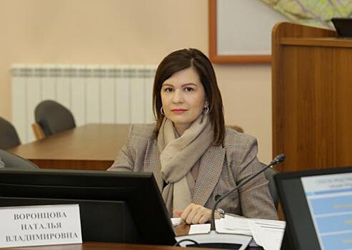 Наталья Воронцова ушла с поста министра труда и занятости Иркутской области
