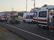 Около шести россиян пострадали в страшном ДТП на юго-западе Турции