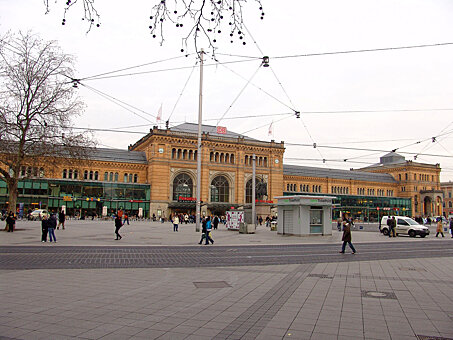 Заглавное изображение Центральный вокзал Ганновера