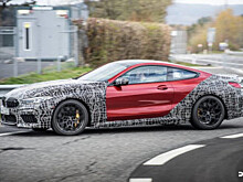BMW M8 2020 почти без камуфляжа