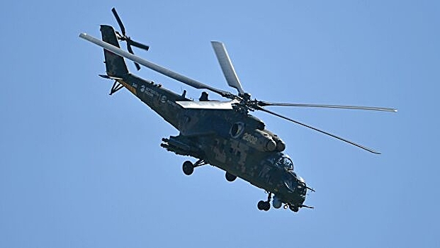 Вертолет атаковал российскую многоэтажку