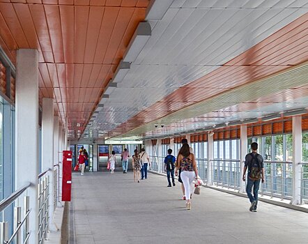 Переход между платформой МЦД Текстильщики и одноименной станцией метро обустроят по принципу «сухие ноги»