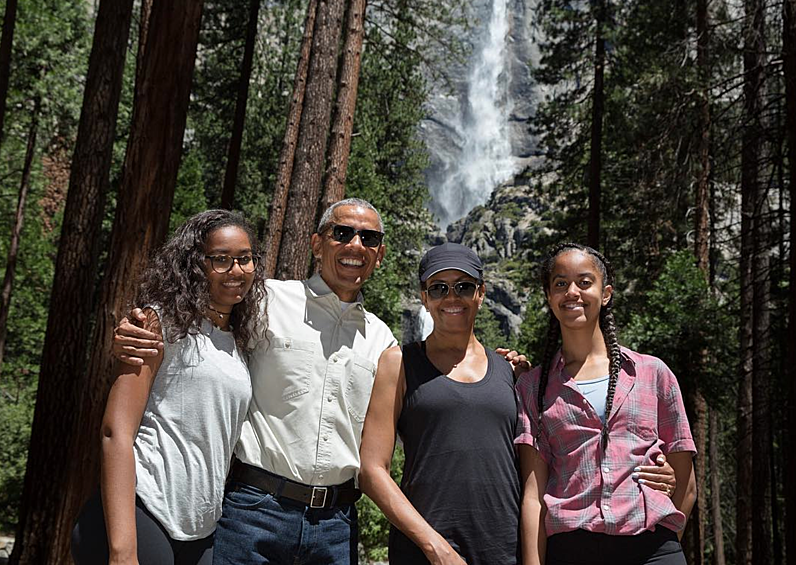 Отпуск семьи Барака Обамы
