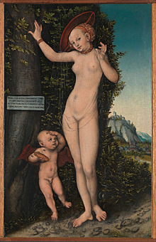 Лондонская Национальная галерея получила в дар работу Лукаса Кранаха Старшего «Венера и Купидон»