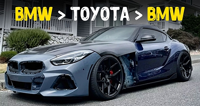 Один парень решил замкнуть круг, превратив Toyota Supra снова в BMW