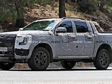 Фотошпионы заметили гибридный прототип Ford Ranger