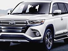 Новый Toyota Land Cruiser 300 показан на рендере