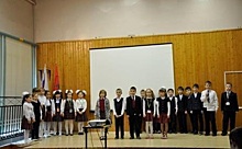 Школьники Преображенки приняли участие в традиционном школьном празднике песни