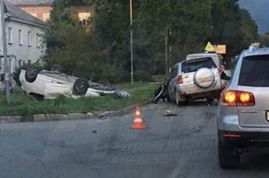 В Приморье произошло ужасное ДТП. Машина буквально «взлетела» в небо