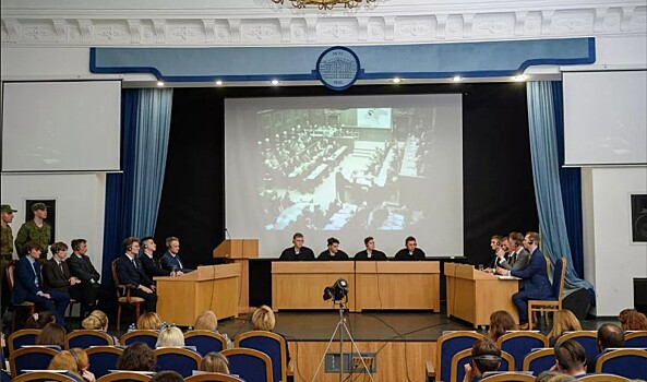 Студенты-лингвисты в Москве подготовили и показали проект "Нюрнбергский приговор"