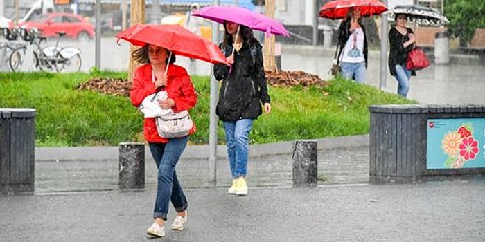 Дожди вернутся в Москву в середине недели