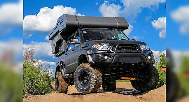 Кемпер УАЗ Эльбрус: авто, в котором можно жить