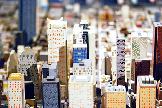 Дальнобойщик за 21 год собрал модель Нью-Йорка площадью 120 м²