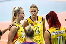 Красноярская волейбольная женская команда проиграла в первом матче сезона