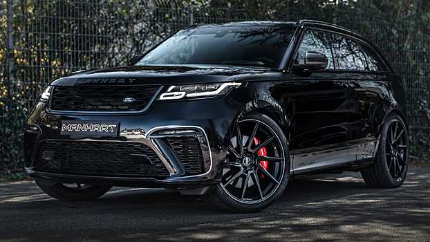 Range Rover Velar от Manhart получил мощность 600 лошадей