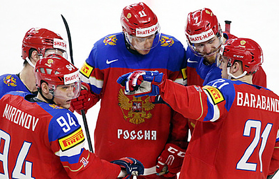Россия обыграла Швецию в матче ЧМ по хоккею