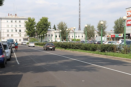Вид сверху на почти готовую улицу Гагарина озадачил кемеровчан