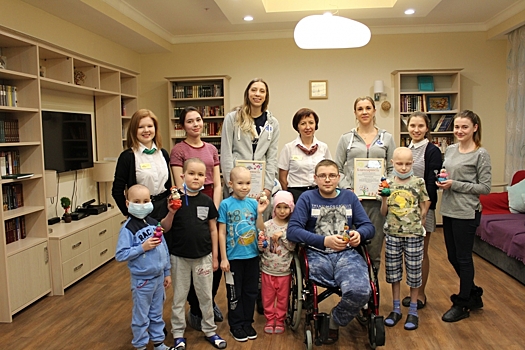 «Динамо-Казань»посетили «Дом Роналда Макдоналда»