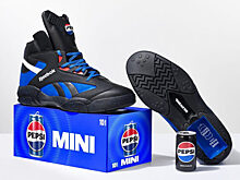 Pepsi нашла место в кроссовках Шакила О'Нила для банок Mini