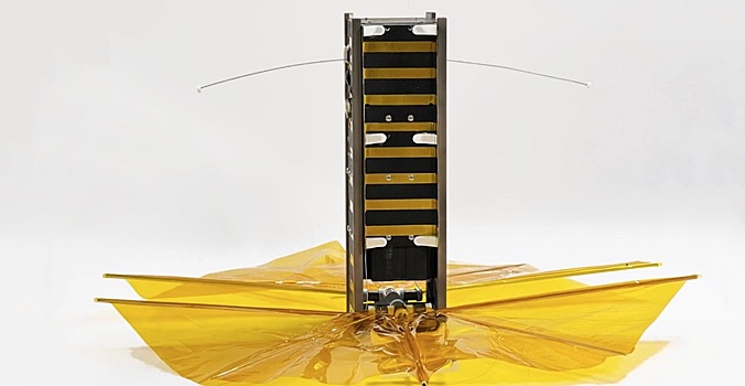 Создан спутник на батарейках для устранения космического мусора