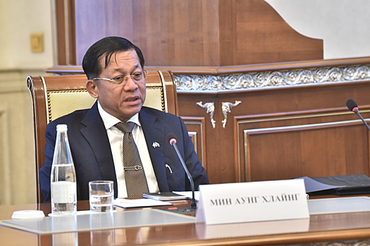 Лидер Мьянмы предложил главе российского МИД Лаврову открыть консульство в Новосибирске