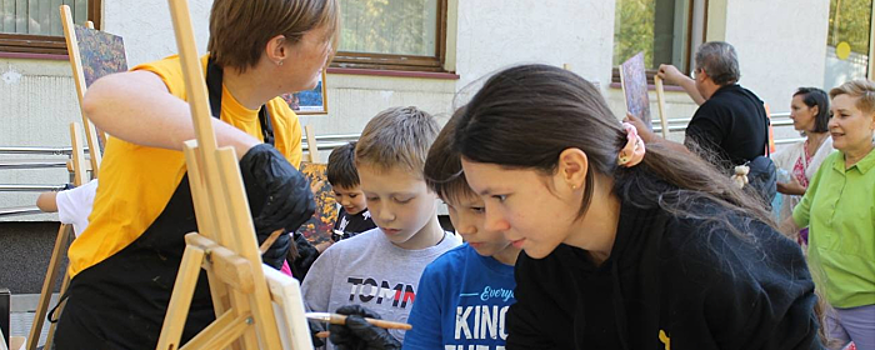 В Архангельском провели творческую встречу для детей