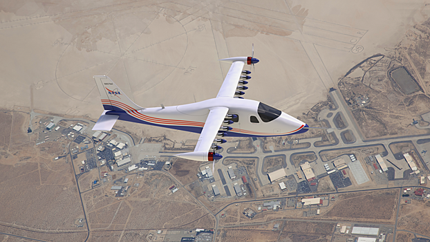 NASA представило свой первый полностью электрический самолёт