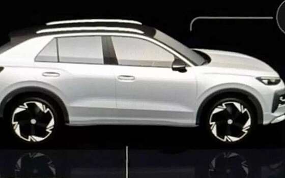 Внешность нового компактного кроссовера Volkswagen рассекретили до премьеры