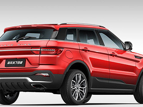 Китайский клон Range Rover Evoque пережил обновление