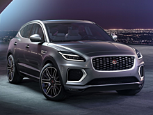 Обнародованы снимки обновлённого кроссовера Jaguar E-Pace