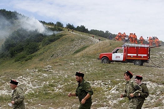 На Кубани объявили штормовое предупреждение о чрезвычайной пожароопасности