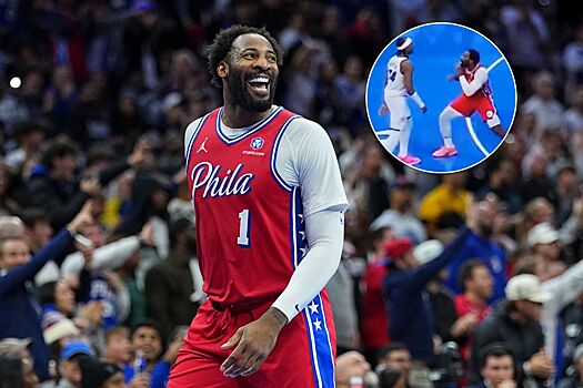 Андре Драммонд встал в боевую стойку во время матча НБА между Филадельфией Сиксерс и Орландо Мэджик: видео забавного эпизода