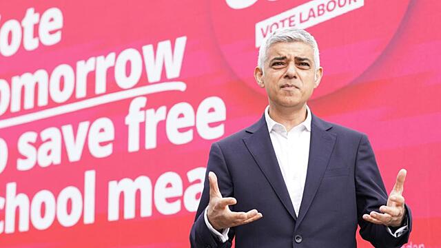 Лейборист Садик Хан в рекордный третий раз стал мэром Лондона