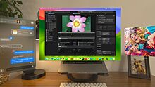 На Apple Vision Pro научились запускать два виртуальных монитора Mac