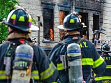 В США сожгли дом ужасов