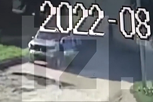 Появилось видео подрыва автомобиля главы Михайловки