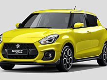 В Suzuki раскрыли внешность хэтча Swift Sport