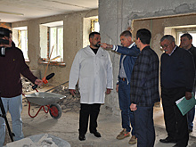 В Курской области капитально ремонтируют Рыльскую ЦРБ