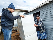 Как выселковцы помогают погорельцам из хутора