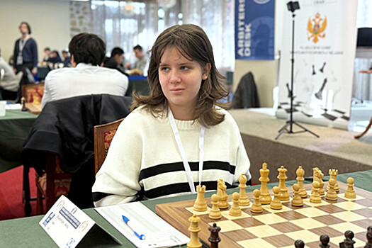 16-летняя шахматистка установила возрастной рекорд, выиграв чемпионат России