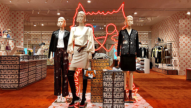 Поп-ап-магазин Louis Vuitton x Grace Coddington открылся в московском ЦУМе