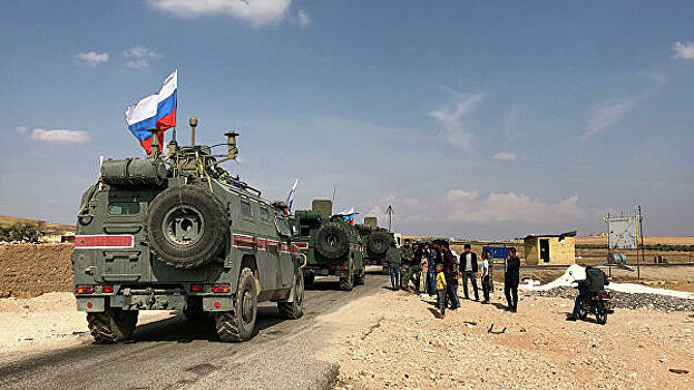 В Сирии подорвали автомобиль с российскими военными