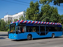 В столице Хакасии начали курсировать электробусы