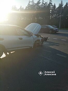 ДТП с участием двух машин случилось на Московском шоссе в Дзержинске