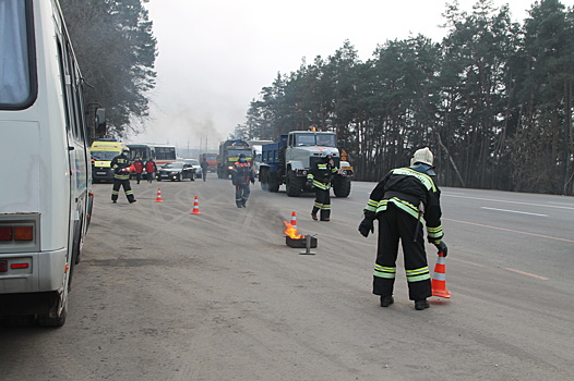 На дорогах Курской области готовы к работе 32 стационарных пункта обогрева