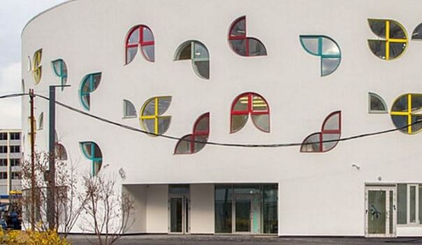 Круглый детский сад с окнами-бабочками на Варшавском шоссе откроется в марте