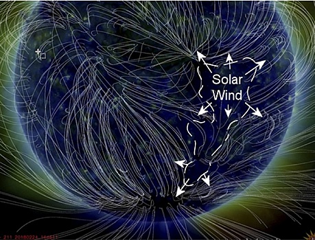 Магнитная буря ожидается на Земле 18 марта